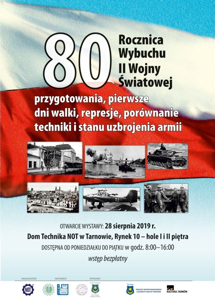 80. rocznica wybuchu II wojny światowej - plakat