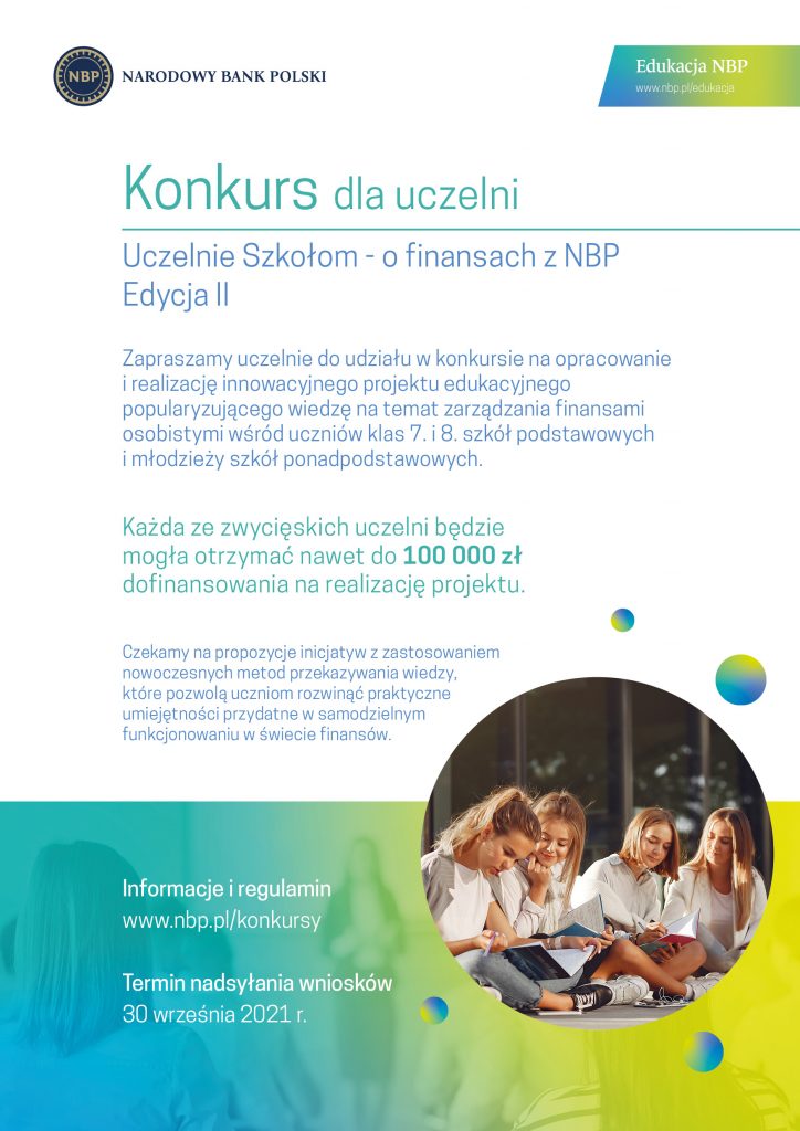 Konkurs NBP - plakat