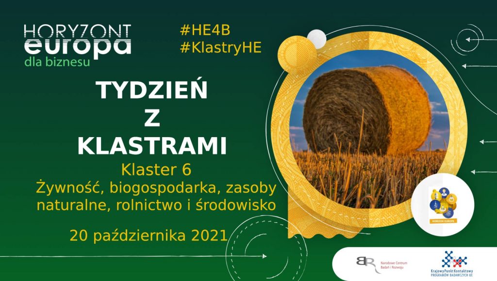 Tydzień z Klastrami - żywność i gospodarka - plakat